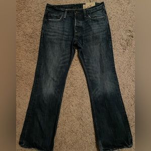 Hollister California Men's Classic Button Fly Denim Jeans 31 waist - 30 length.